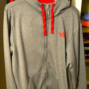 North Face zip up
